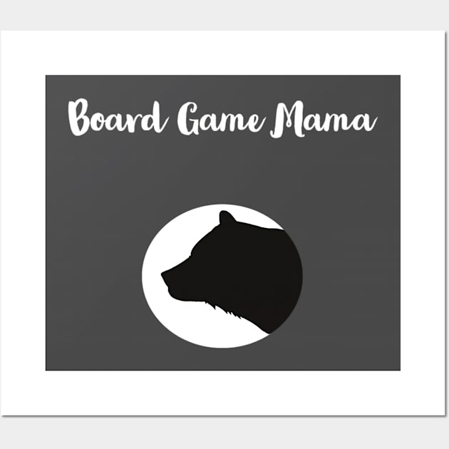 Board Game Mama Bear Wall Art by Board Games